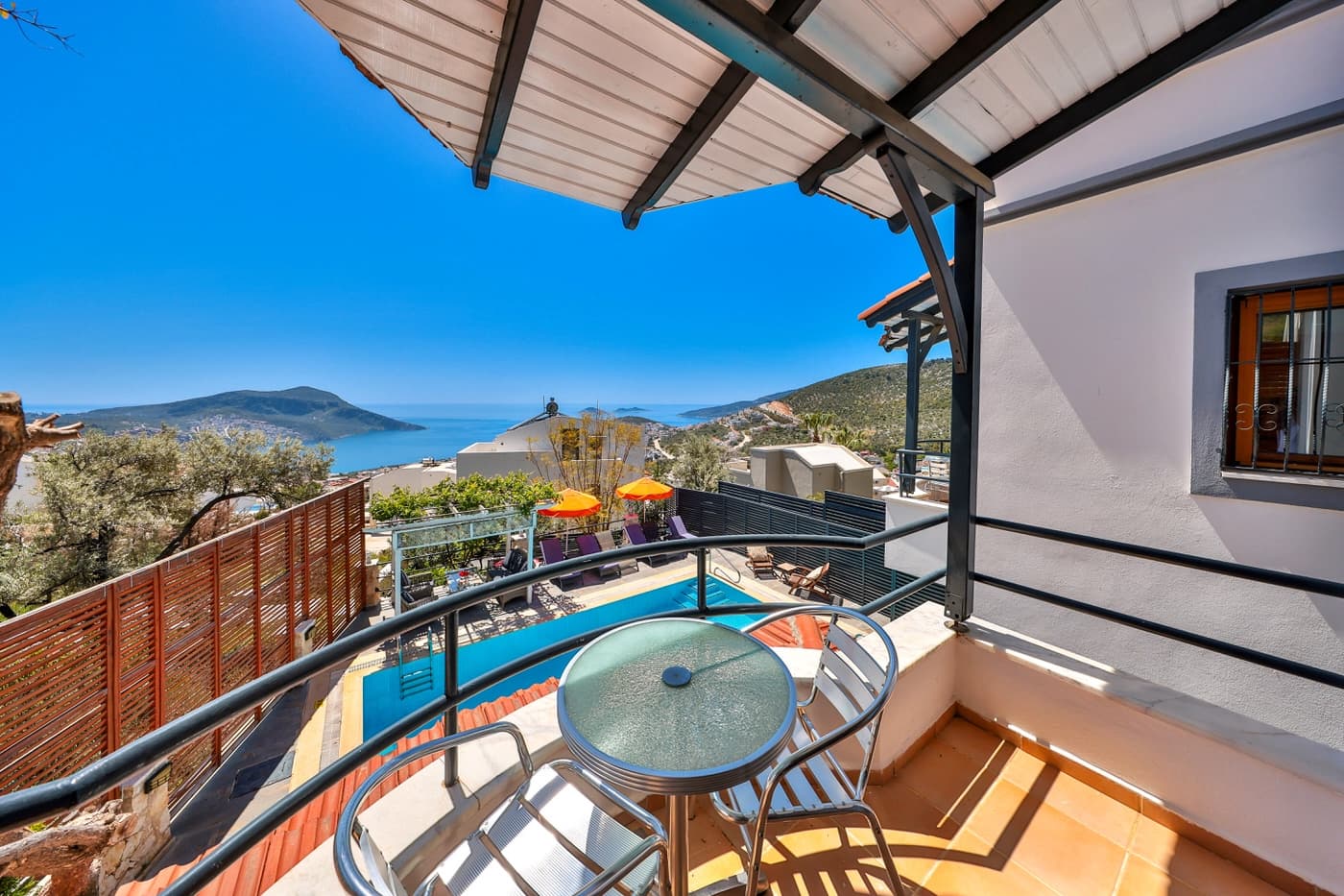 Villa Kırlangıç Kalkan Isıtmalı Havuz 15