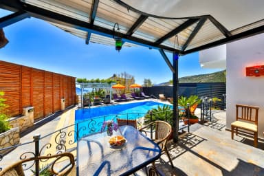 Villa Kırlangıç Kalkan Isıtmalı Havuz 53
