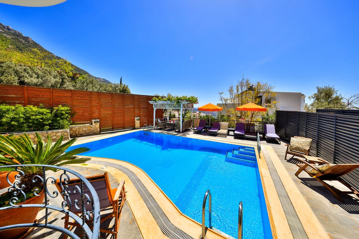 Villa Kırlangıç Kalkan Isıtmalı Havuz 67
