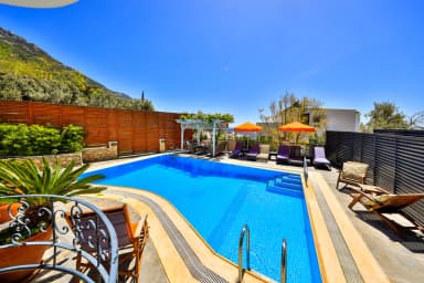 Villa Kırlangıç Kalkan Isıtmalı Havuz 67