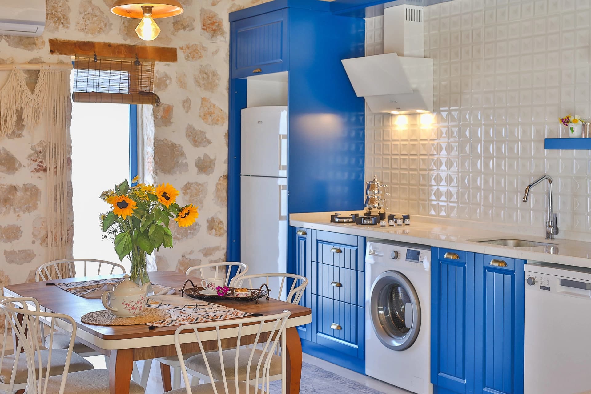 Villa Flower Blue Korunaklı Havuz 56