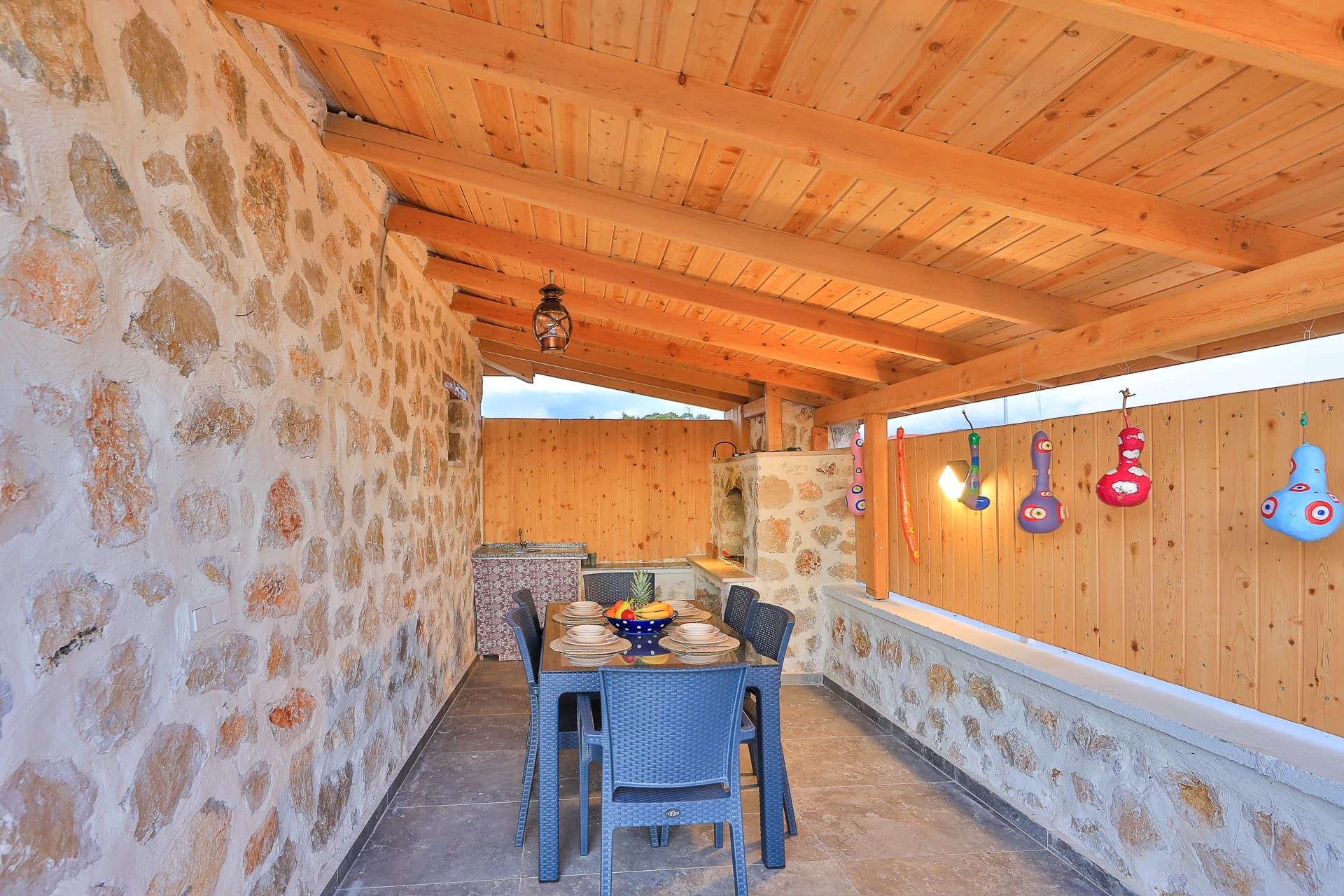 Villa Flower Blue Korunaklı Havuz 48