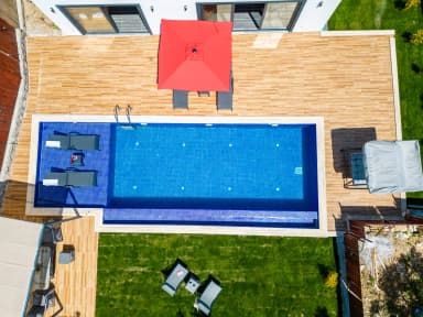 Villa Başak Sarıbelen Korunaklı Havuz 46