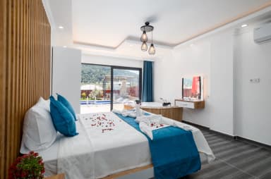 Villa Başak Sarıbelen Korunaklı Havuz 20