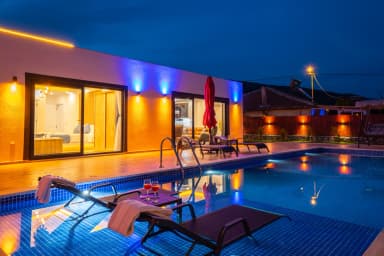 Villa Başak Sarıbelen Korunaklı Havuz 88