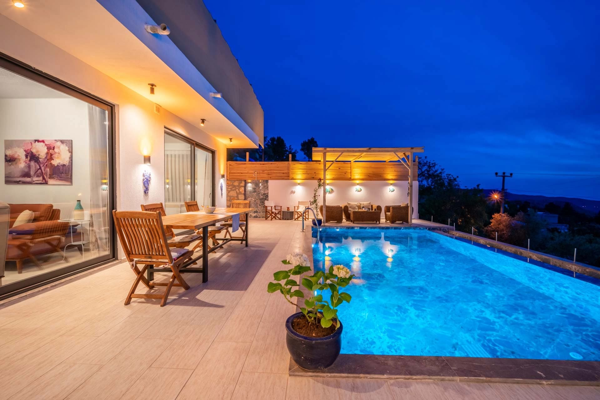 Villa Mavi İnci Korunaklı Havuz 74