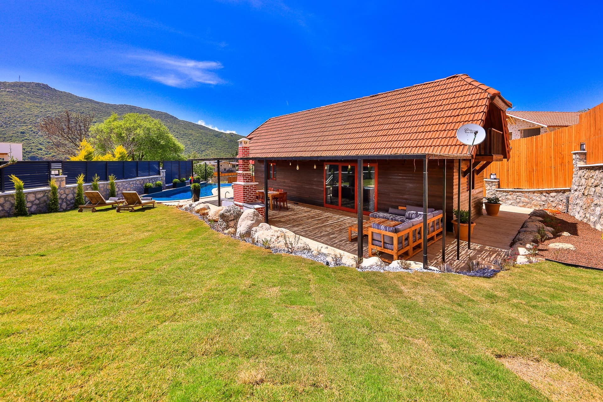 Villa Wooden House Korunaklı Havuz 63