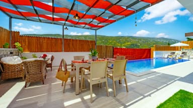 Villa Dinçer Sarıbelen Korunaklı Havuz 81