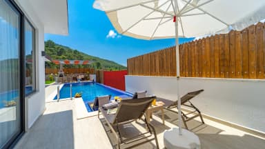 Villa Dinçer Sarıbelen Korunaklı Havuz 67