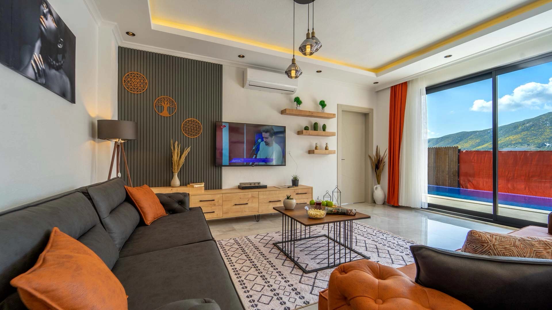 Villa Dinçer Sarıbelen Korunaklı Havuz 27