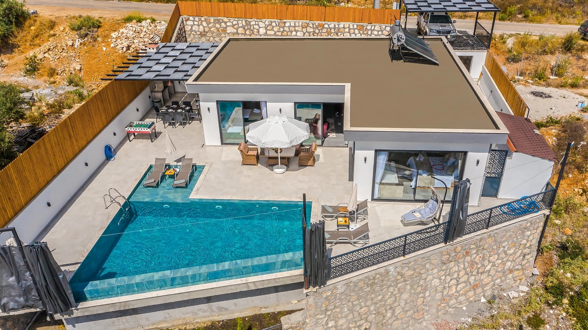 Villa Nehir Kördere Korunaklı Havuz 58