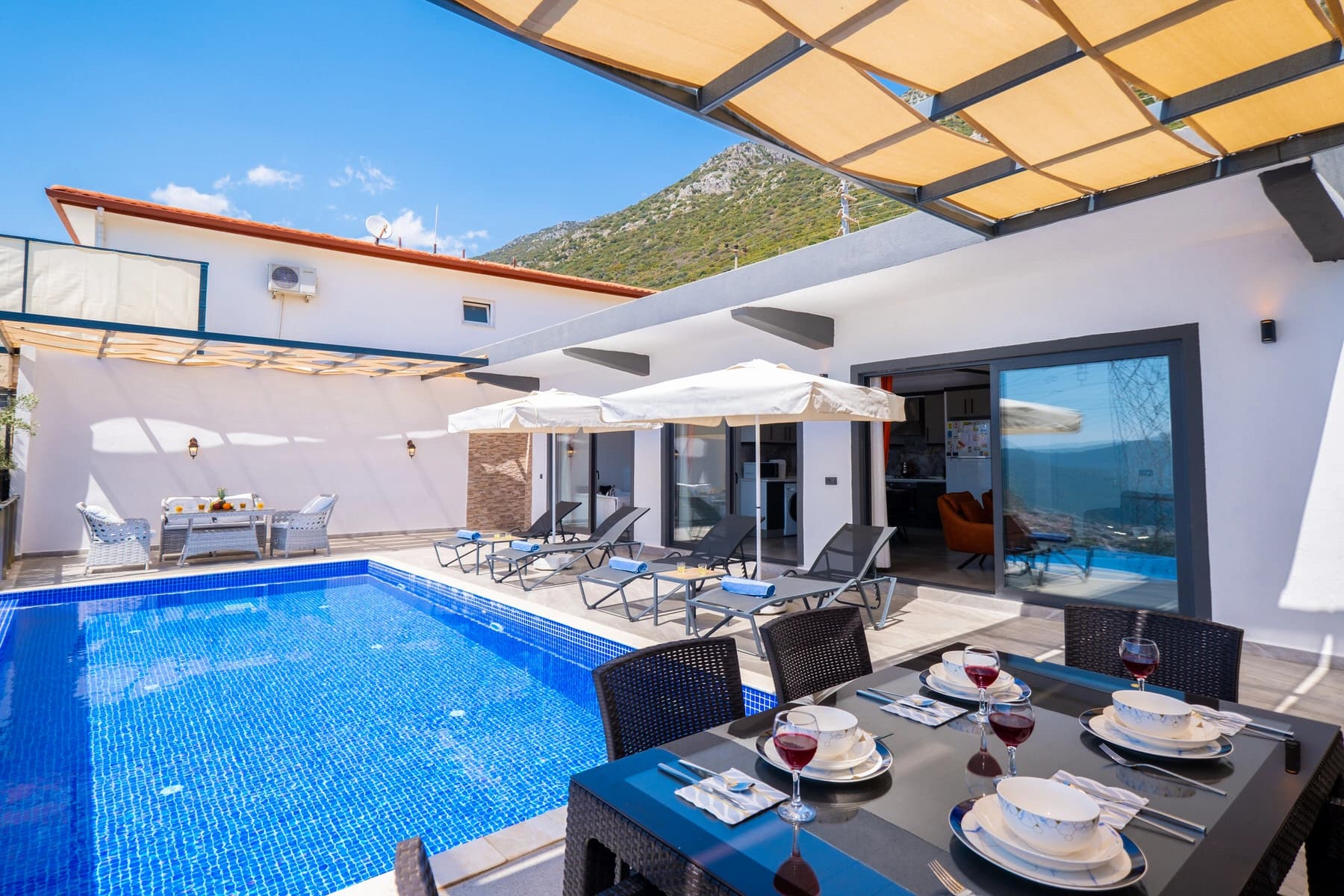 Villa Asya Bella Korunaklı Havuz 33