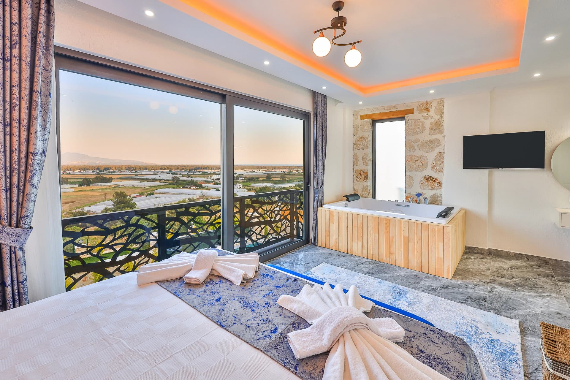 Villa Sandak 4 Korunaklı Havuz 55