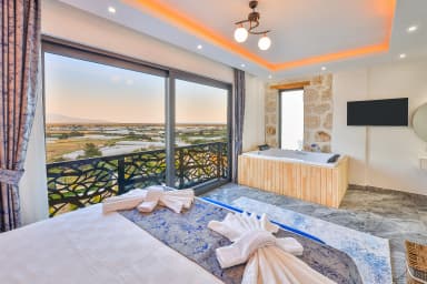 Villa Sandak 4 Korunaklı Havuz 55