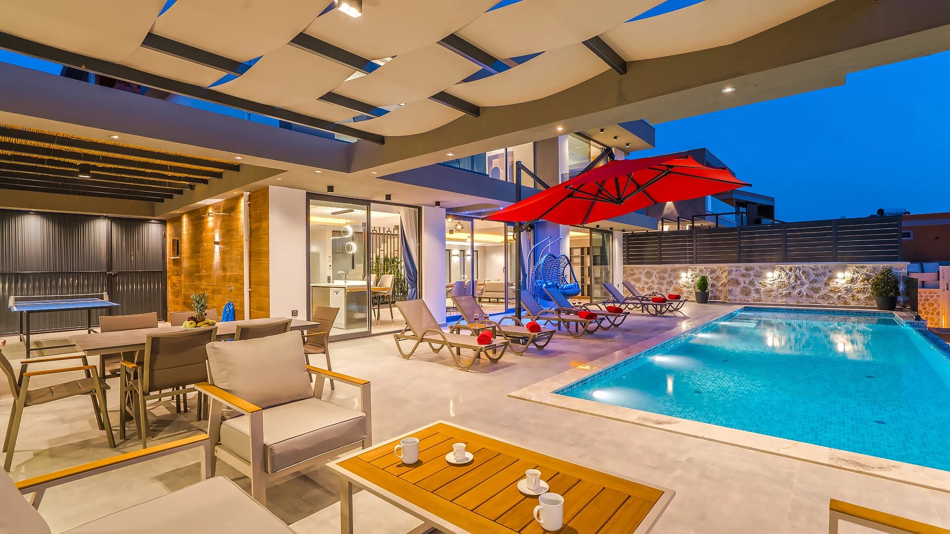 Villa Best Kalkan Isıtmalı Havuz 34