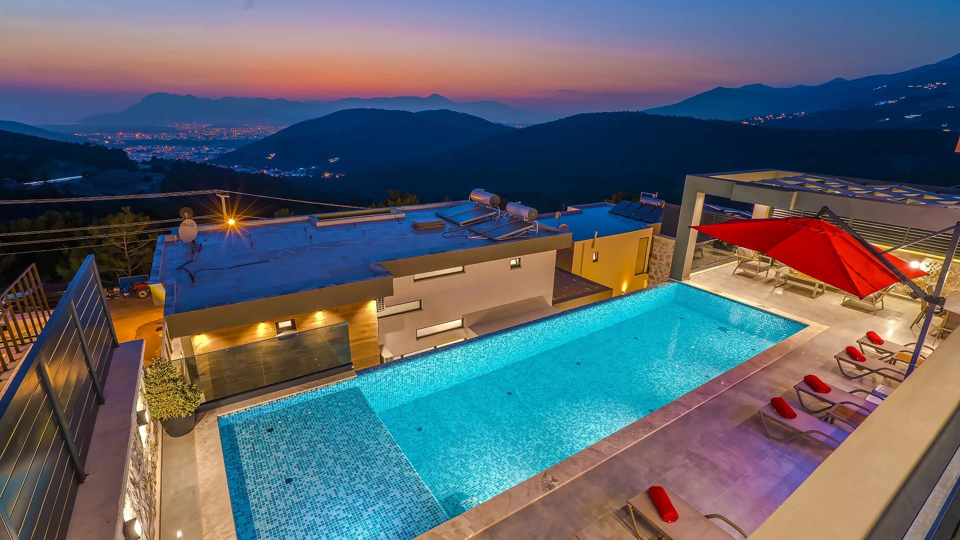 Villa Best Kalkan Isıtmalı Havuz 90
