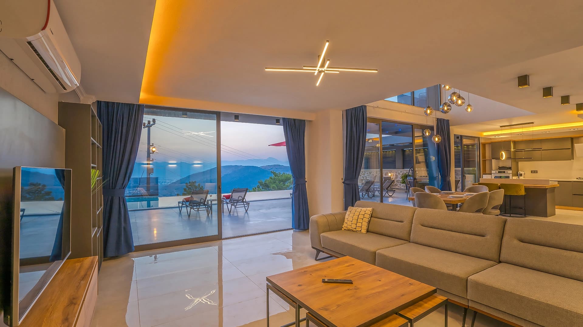 Villa Hedef Kalkan Isıtmalı Havuz 23