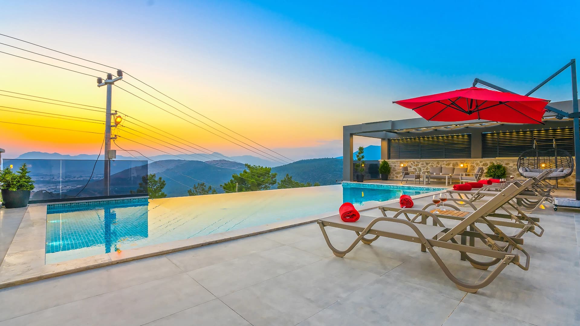 Villa Hedef Kalkan Isıtmalı Havuz 49