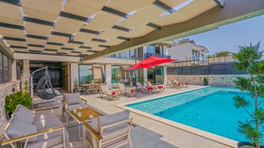 Villa Hedef Kalkan Isıtmalı Havuz 29