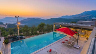 Villa Hedef Kalkan Isıtmalı Havuz 77