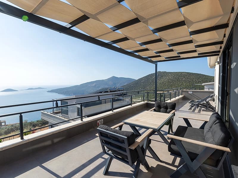 Villa Zümrüt Kalkan Özel Havuzlu 54