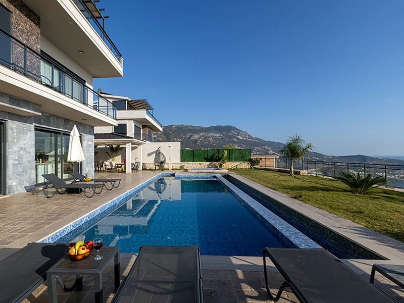 Villa Zümrüt Kalkan Özel Havuzlu 50