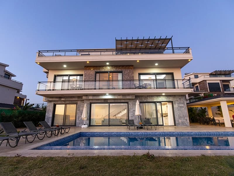 Villa Mercan Kalkan Özel Havuzlu 78