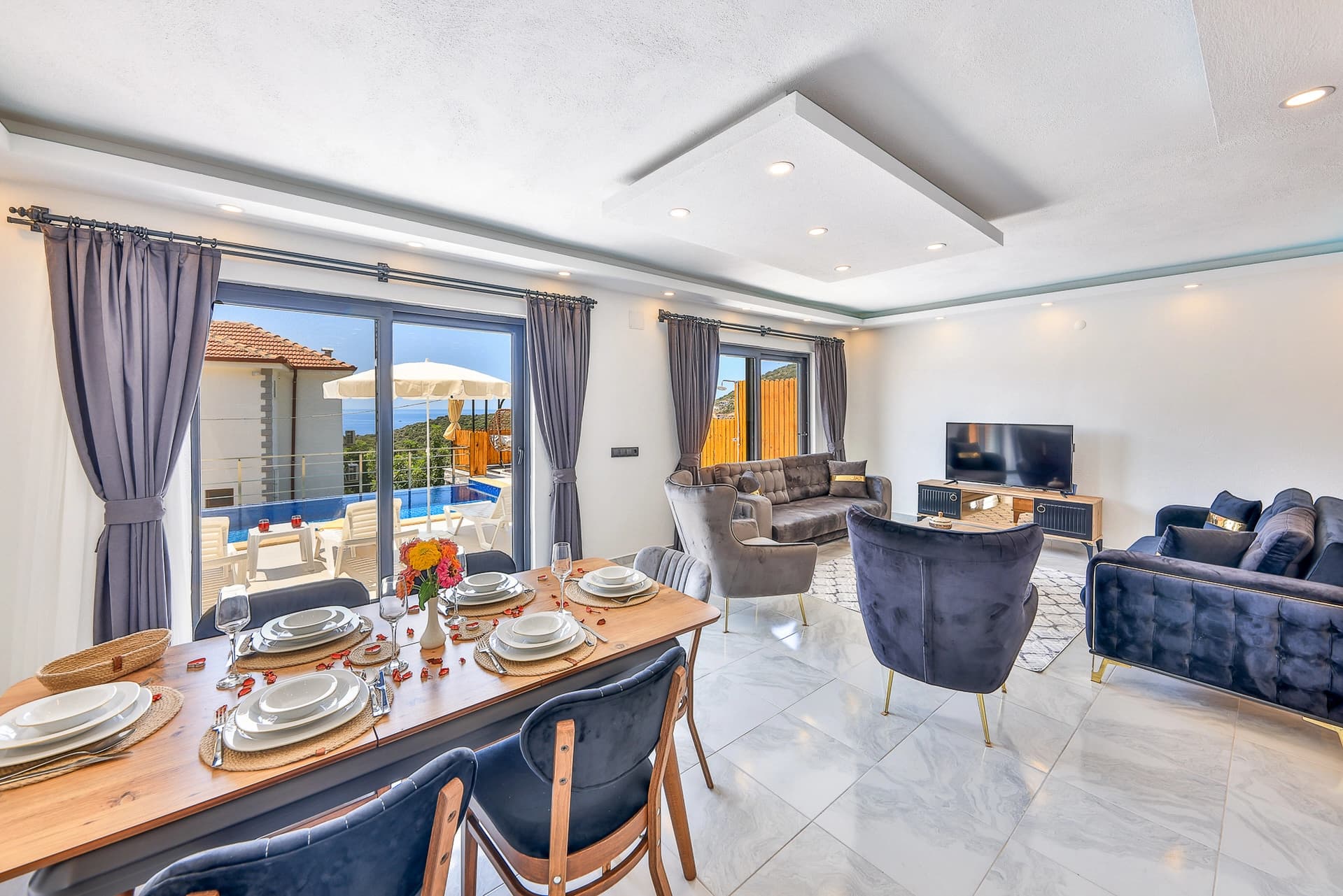 Villa Seyran Sısla Korunaklı Havuz 85