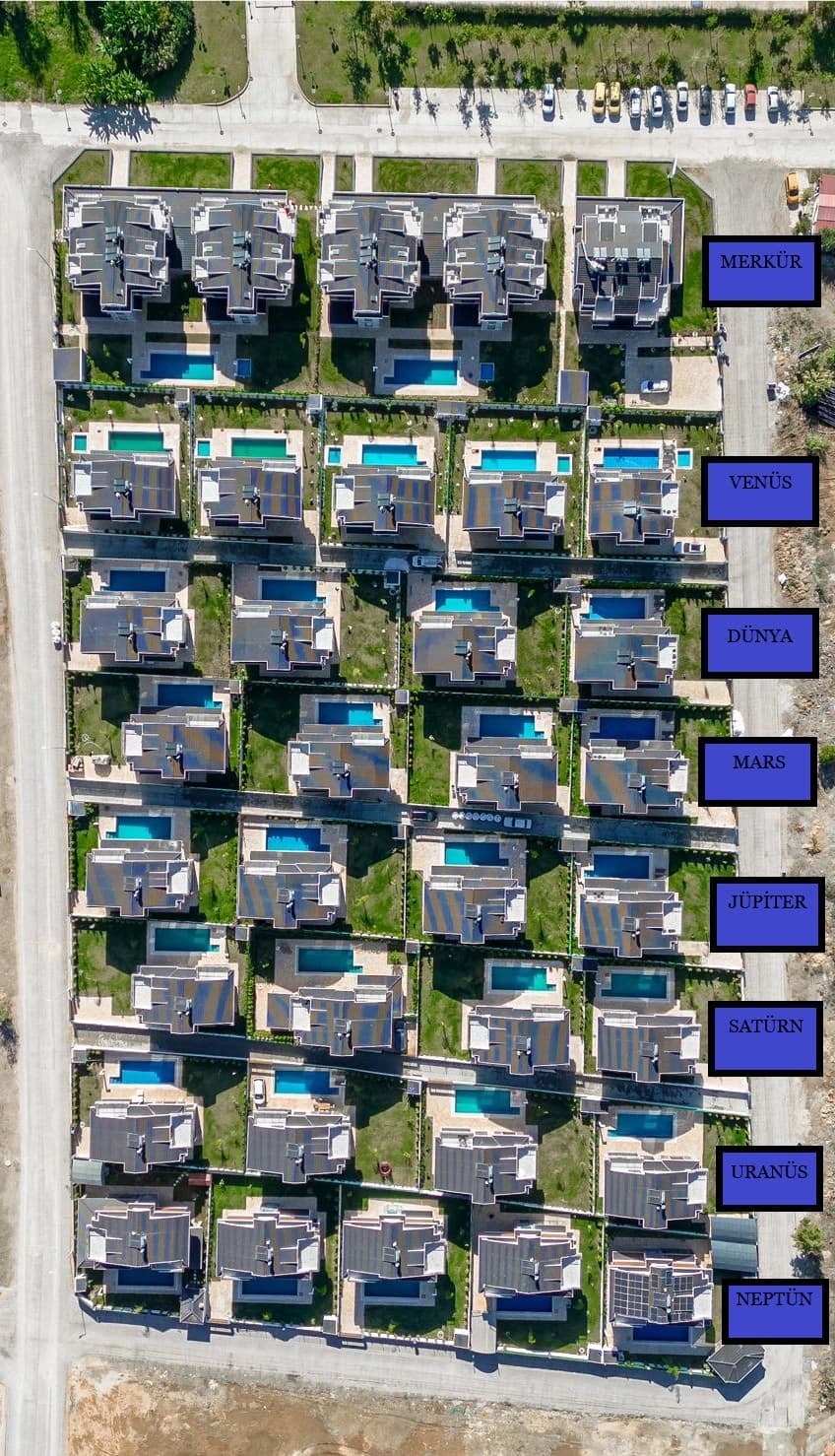 Villa Galaksi Dünya 3 Özel Havuzlu 80