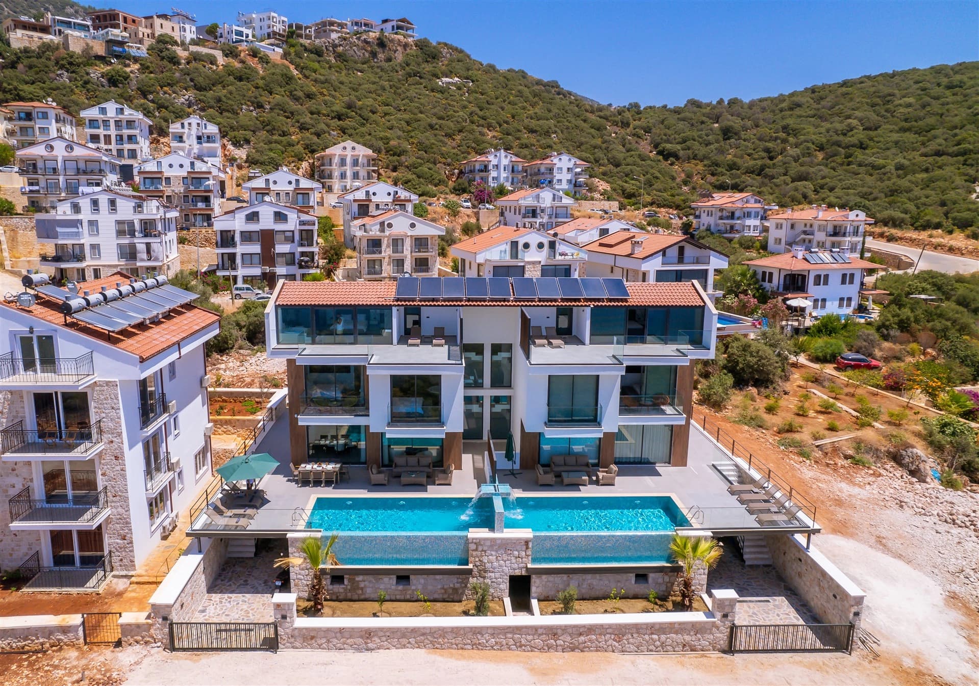 Villa Sky Line Korunaklı Havuz 41