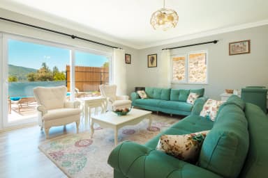 Villa Zeybek Evi Korunaklı Havuz 55