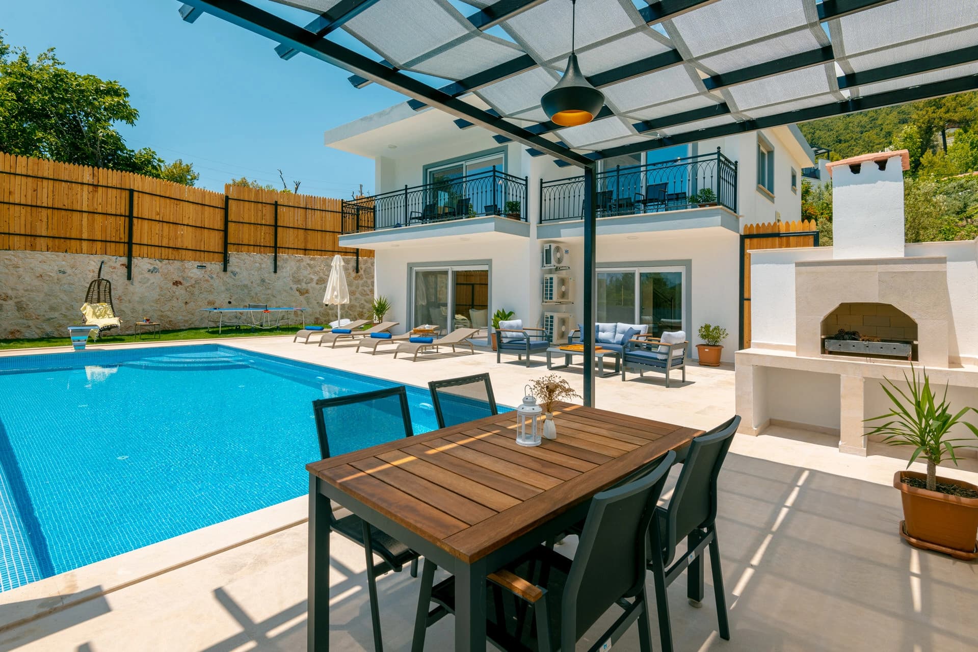 Villa Zeybek Evi Korunaklı Havuz 75