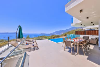 Villa İnfinity Sky Kaş Korunaklı Havuz 53
