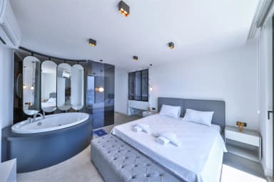 Villa İnfinity Sky Kaş Korunaklı Havuz 55