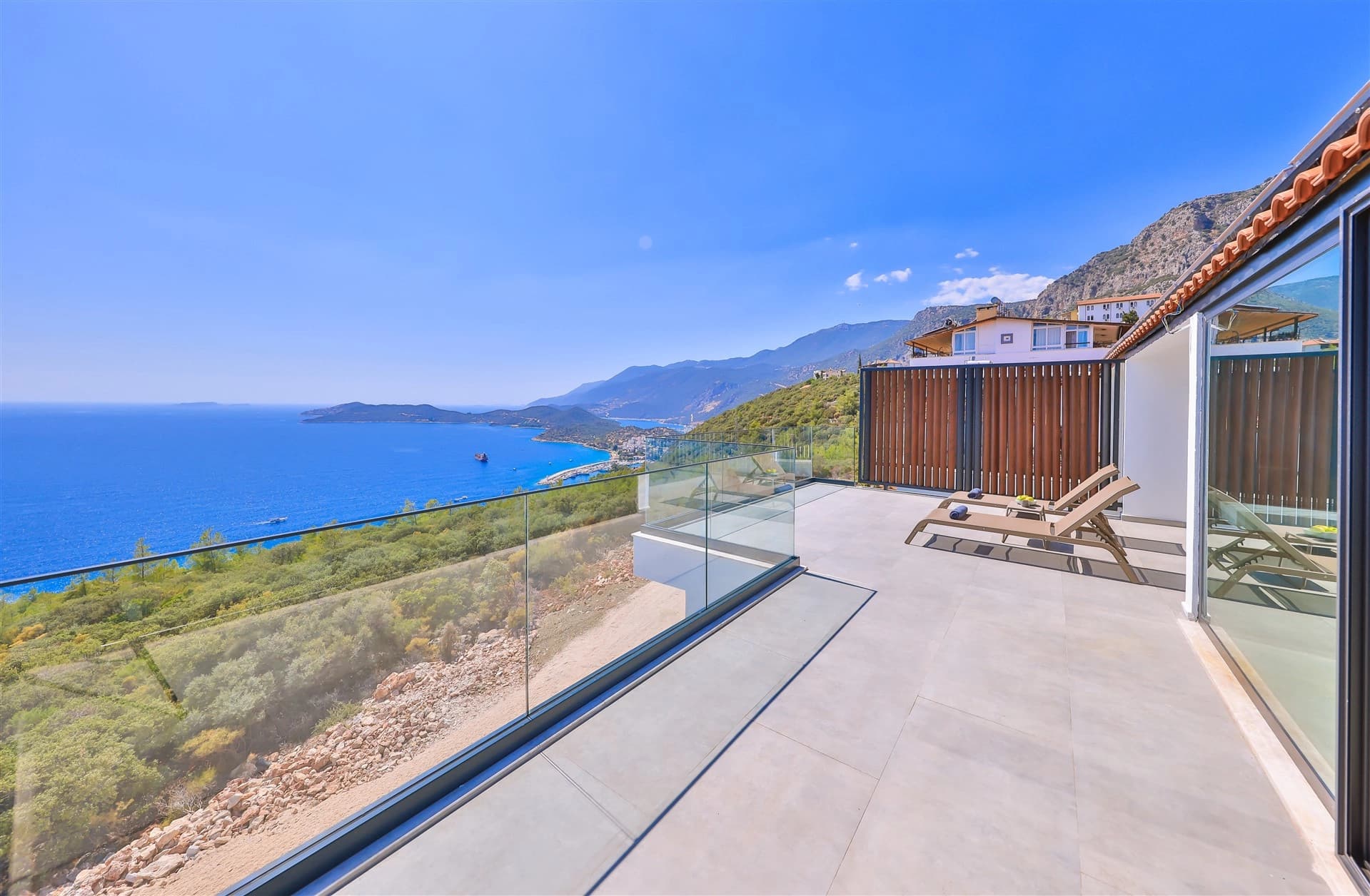 Villa İnfinity Sky Kaş Korunaklı Havuz 35