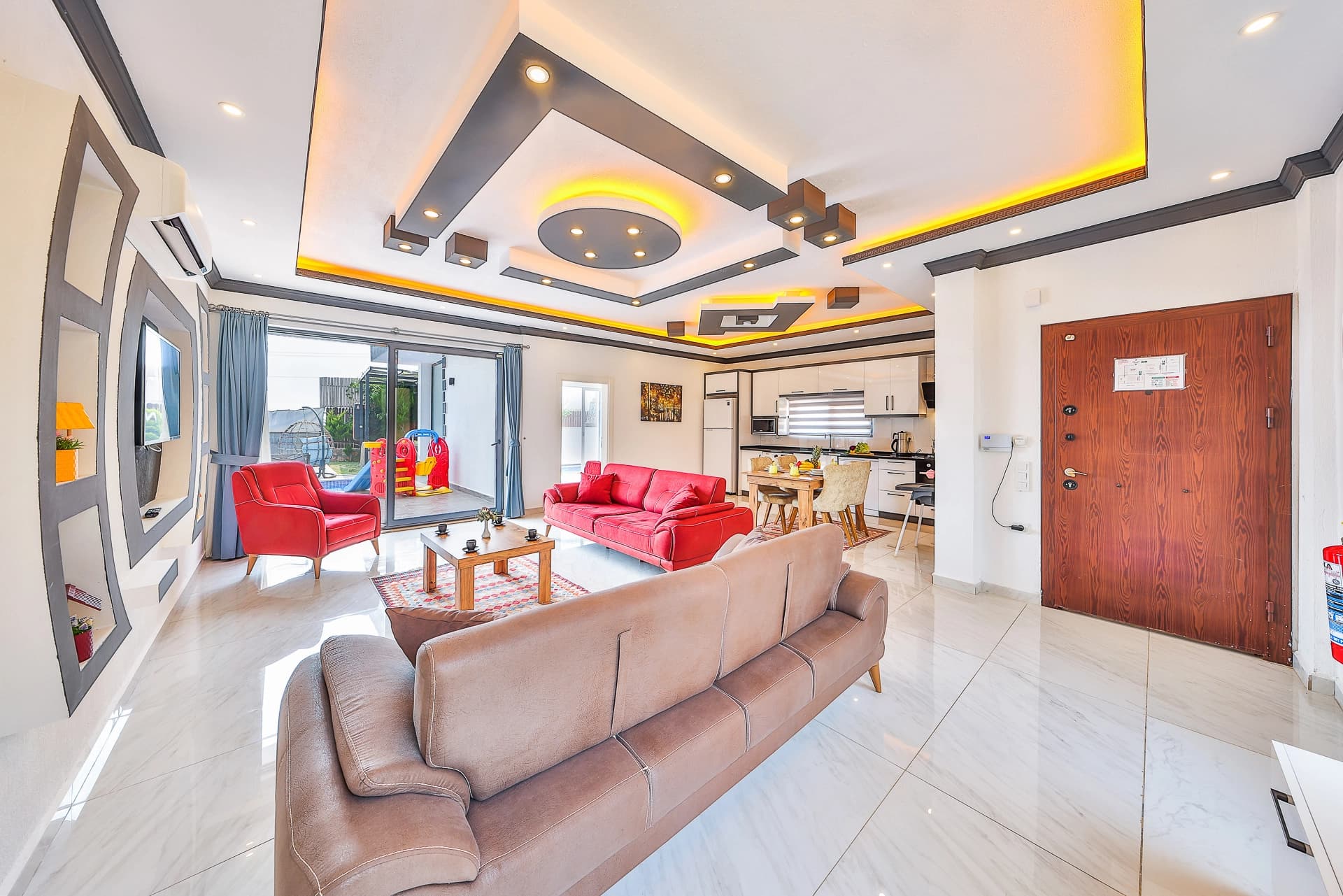 Villa Şeftali Korunaklı Havuz 66