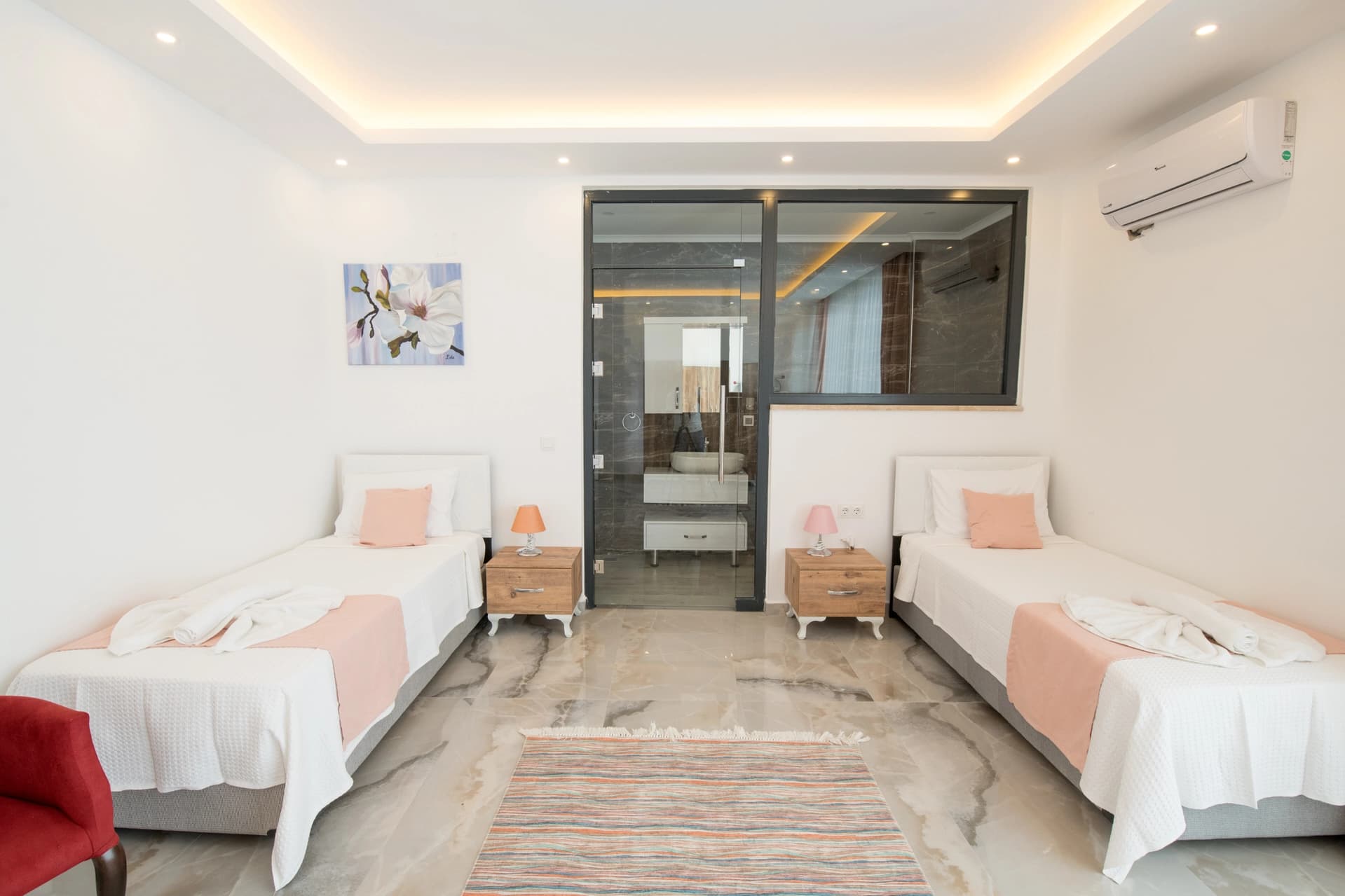 Villa Twins Akbel 1 Korunaklı Havuz 58