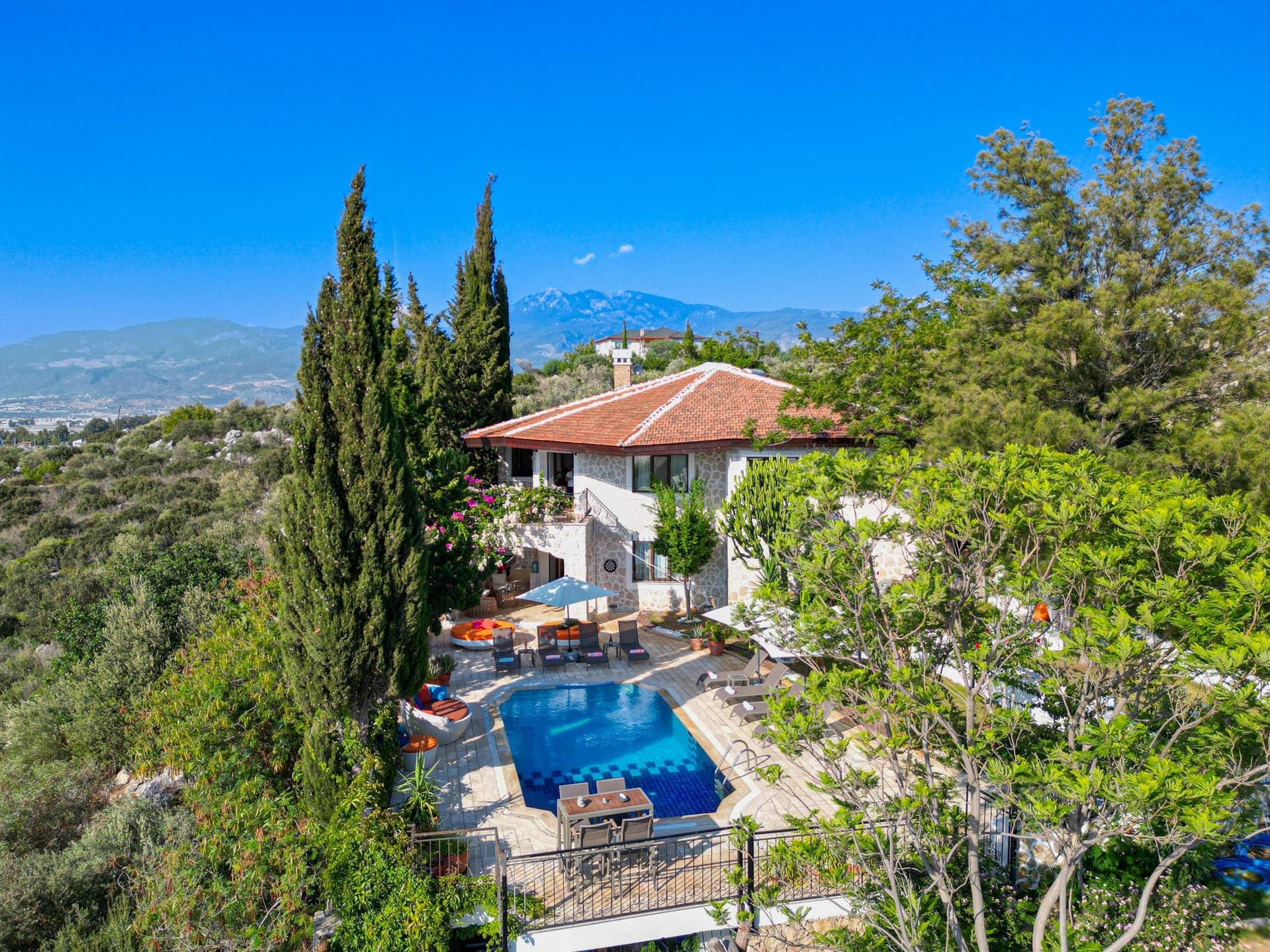 Villa Tramonto Korunaklı Havuz 25