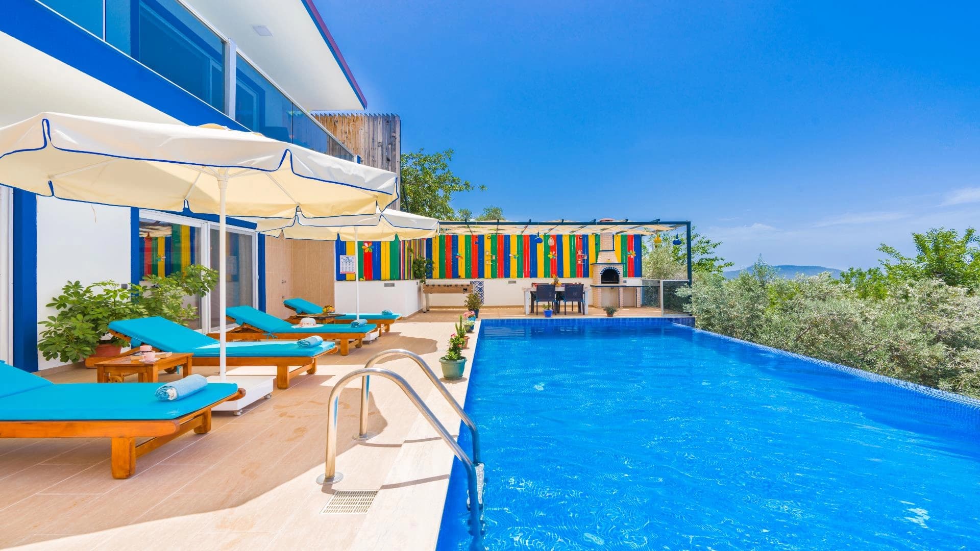 Villa Manolya 1 Korunaklı Havuz 60