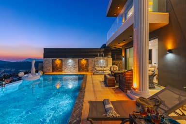 Villa Zek Kalkan Isıtmalı Havuz 55