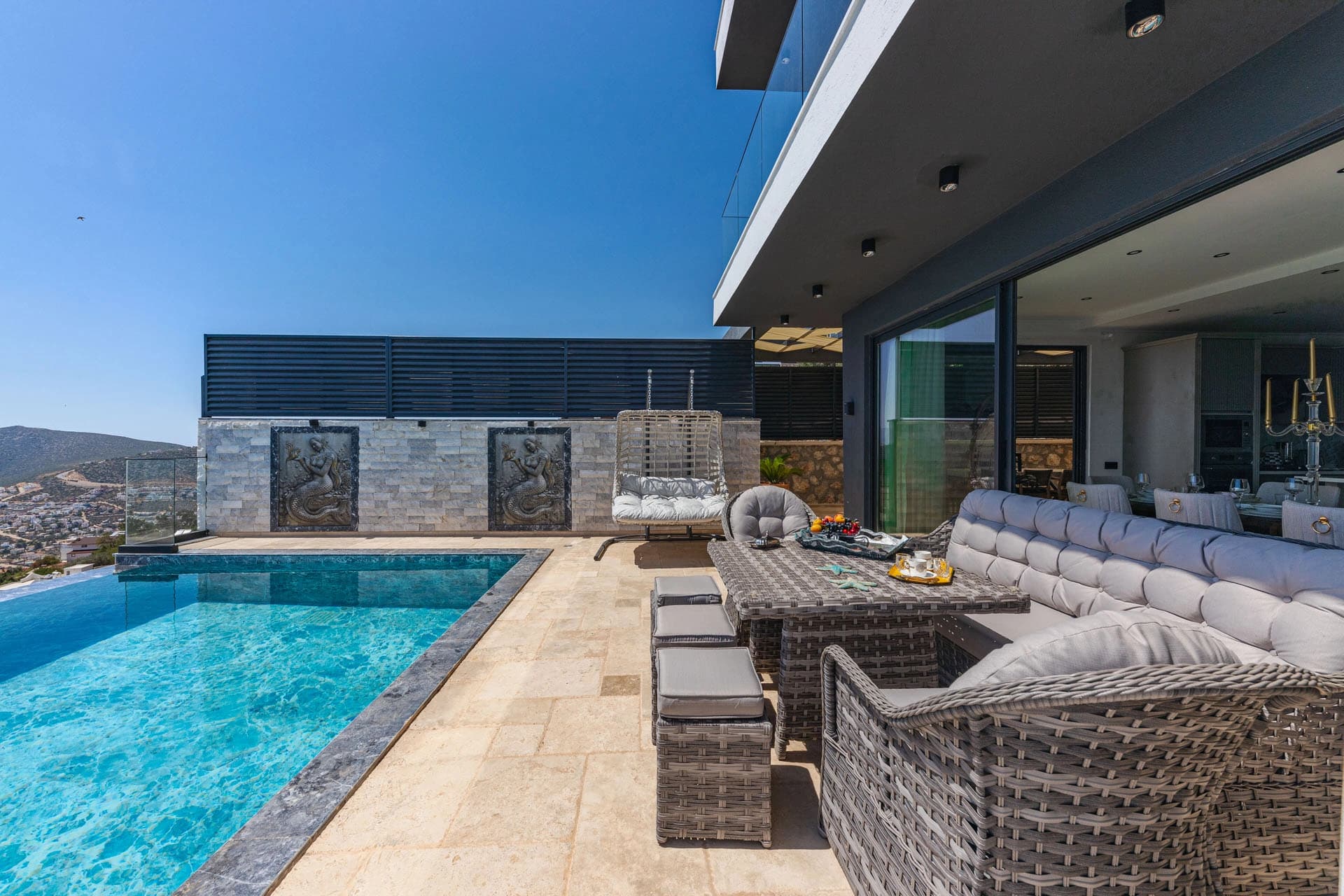 Villa Zek Kalkan Isıtmalı Havuz 75