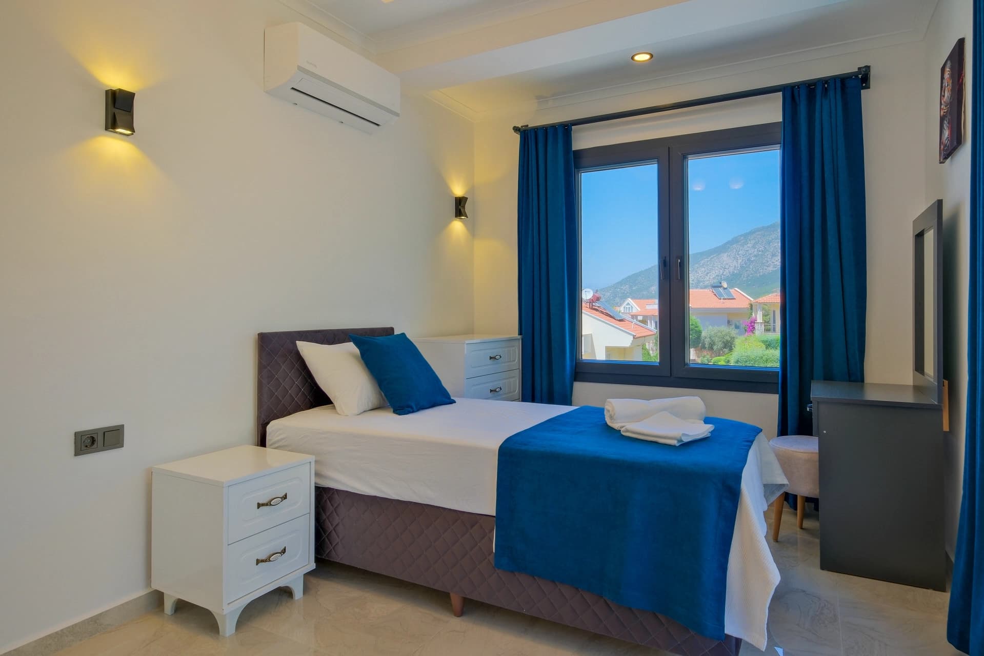 Villa Santorini Fethiye Korunaklı Havuz 56