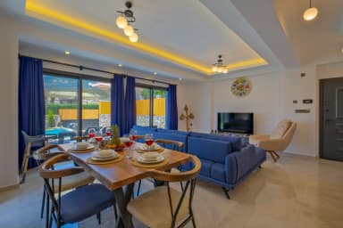 Villa Santorini Fethiye Korunaklı Havuz 62