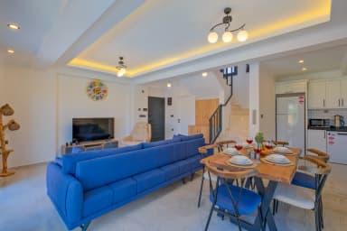 Villa Santorini Fethiye Korunaklı Havuz 14