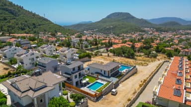 Villa Santorini Fethiye Korunaklı Havuz 34