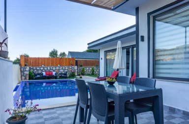 Villa Derin Duo Korunaklı Havuz 60