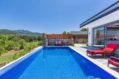 Villa Derin Duo Korunaklı Havuz 74