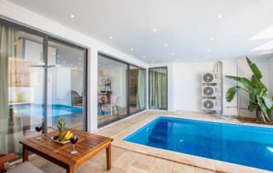 Villa Roze Korunaklı Havuz 55