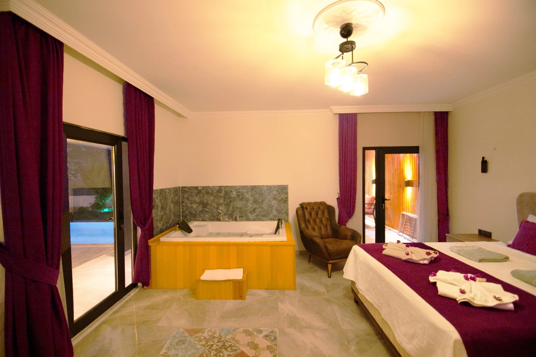 Villa Yeşil Deniz Korunaklı Havuz 50