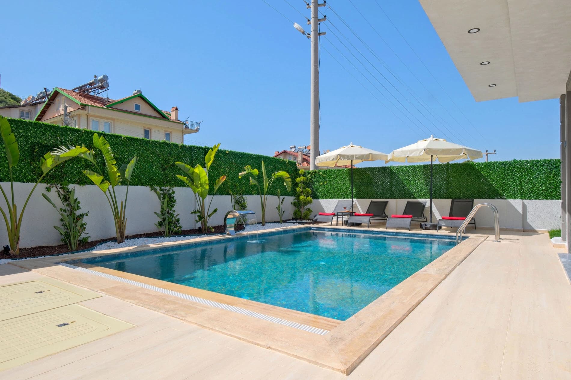 Villa Akr Sadem Korunaklı Havuz 60